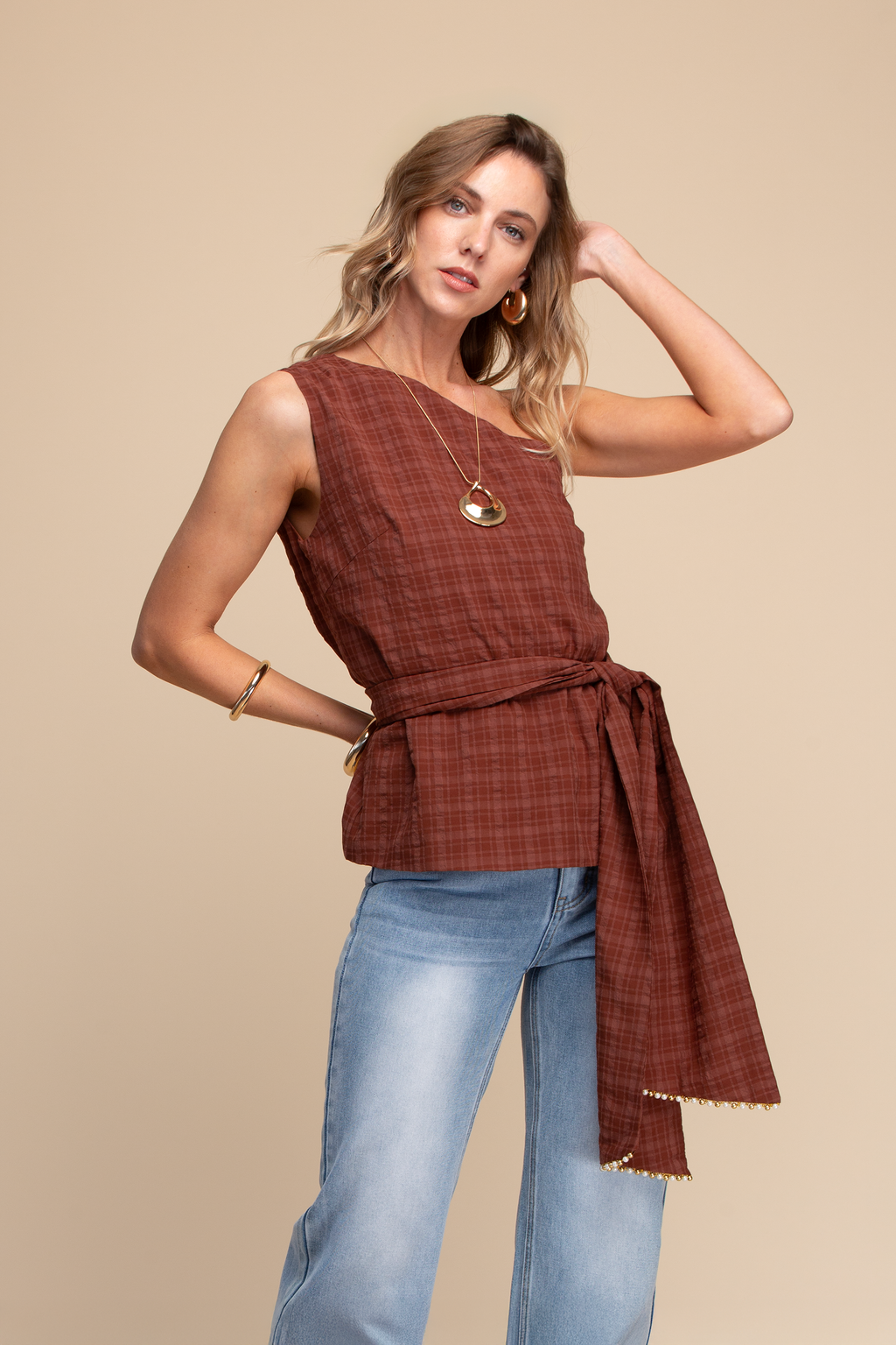 BLUSA UN SOLO HOMBRO