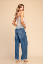 BLUSA BORDADA DE TIRANTES