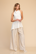 PANTALON CON PRETINA Y RESORTE