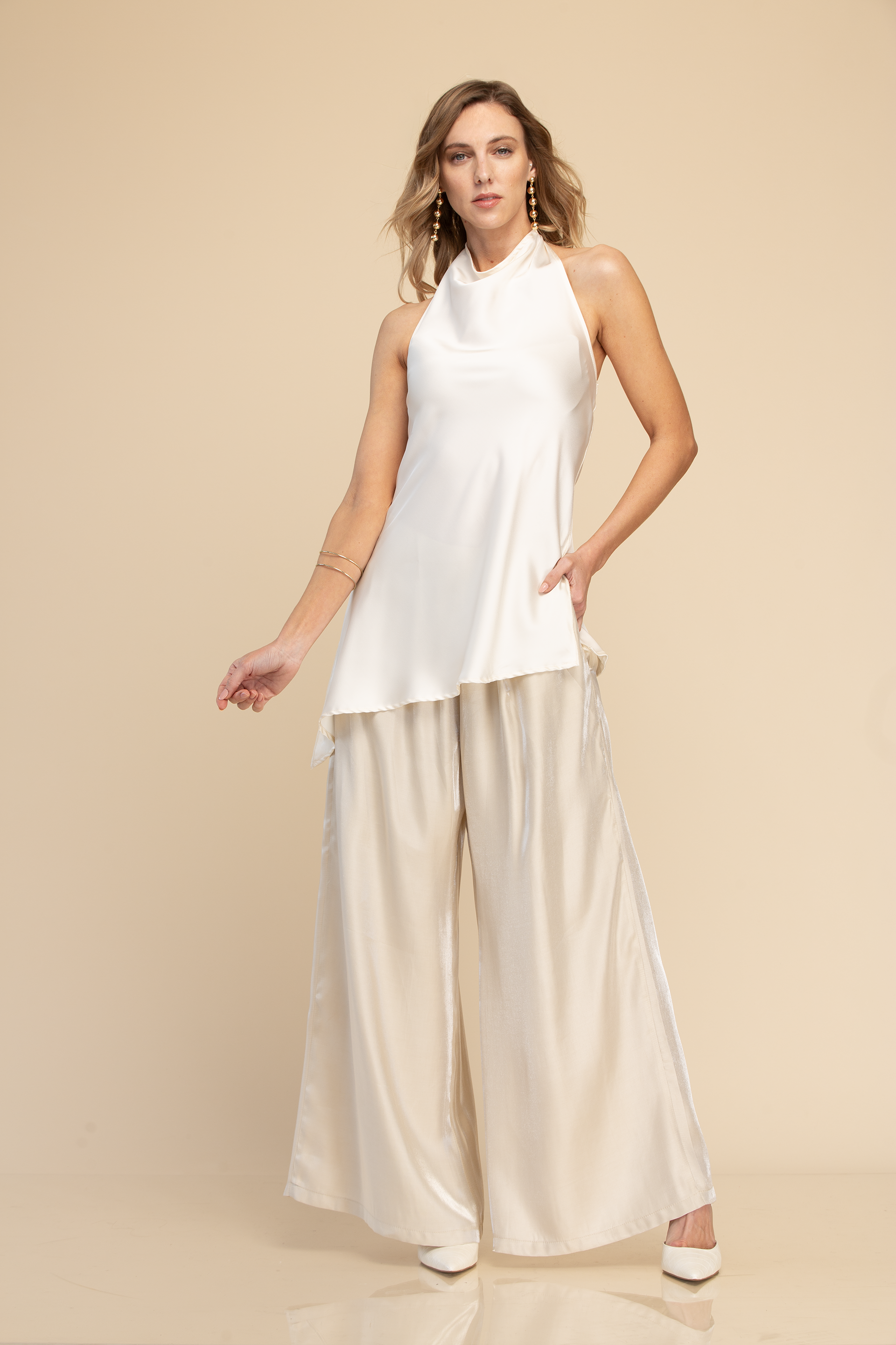 PANTALON CON PRETINA Y RESORTE