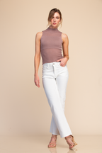 BLUSA TEJIDA CUELLO ALTO