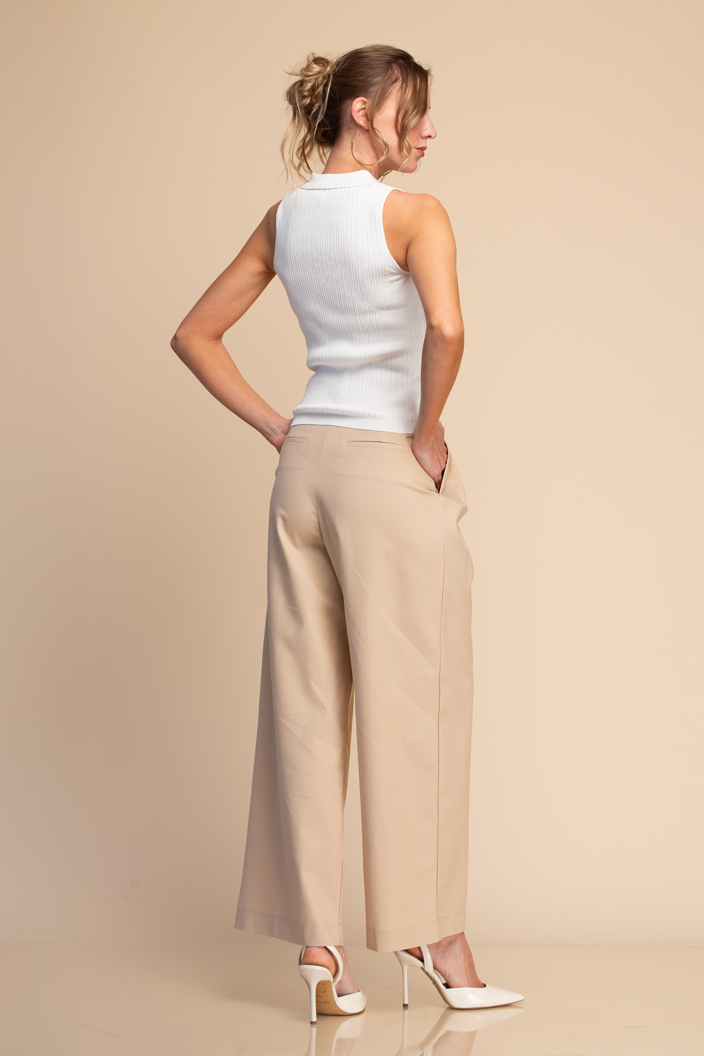 BLUSA TEJIDA CON CIERRE