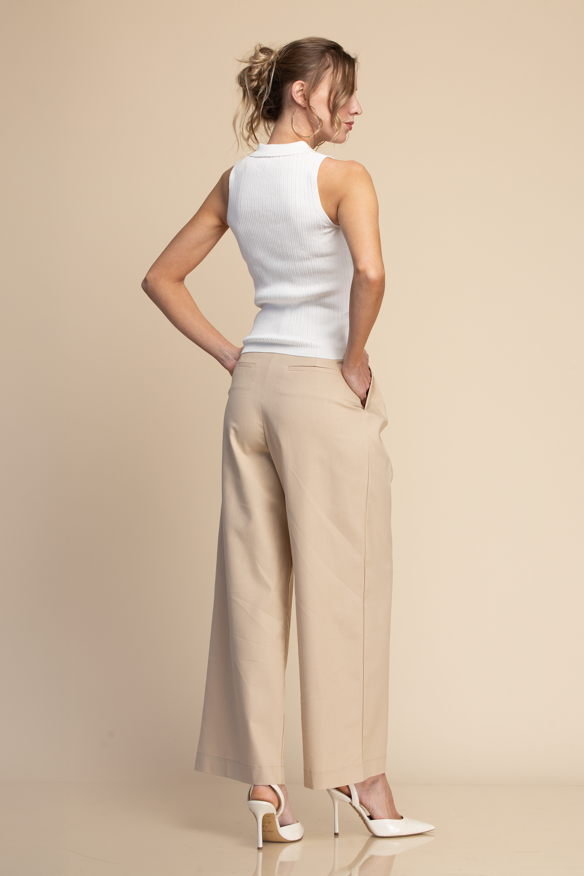 BLUSA TEJIDA CON CIERRE