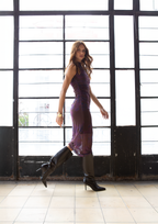 VESTIDO MIDI SIN MANGAS