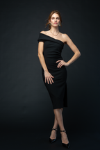 Vestido Escote AsimÃ©trico