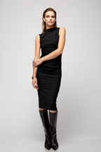 VESTIDO MIDI SIN MANGAS