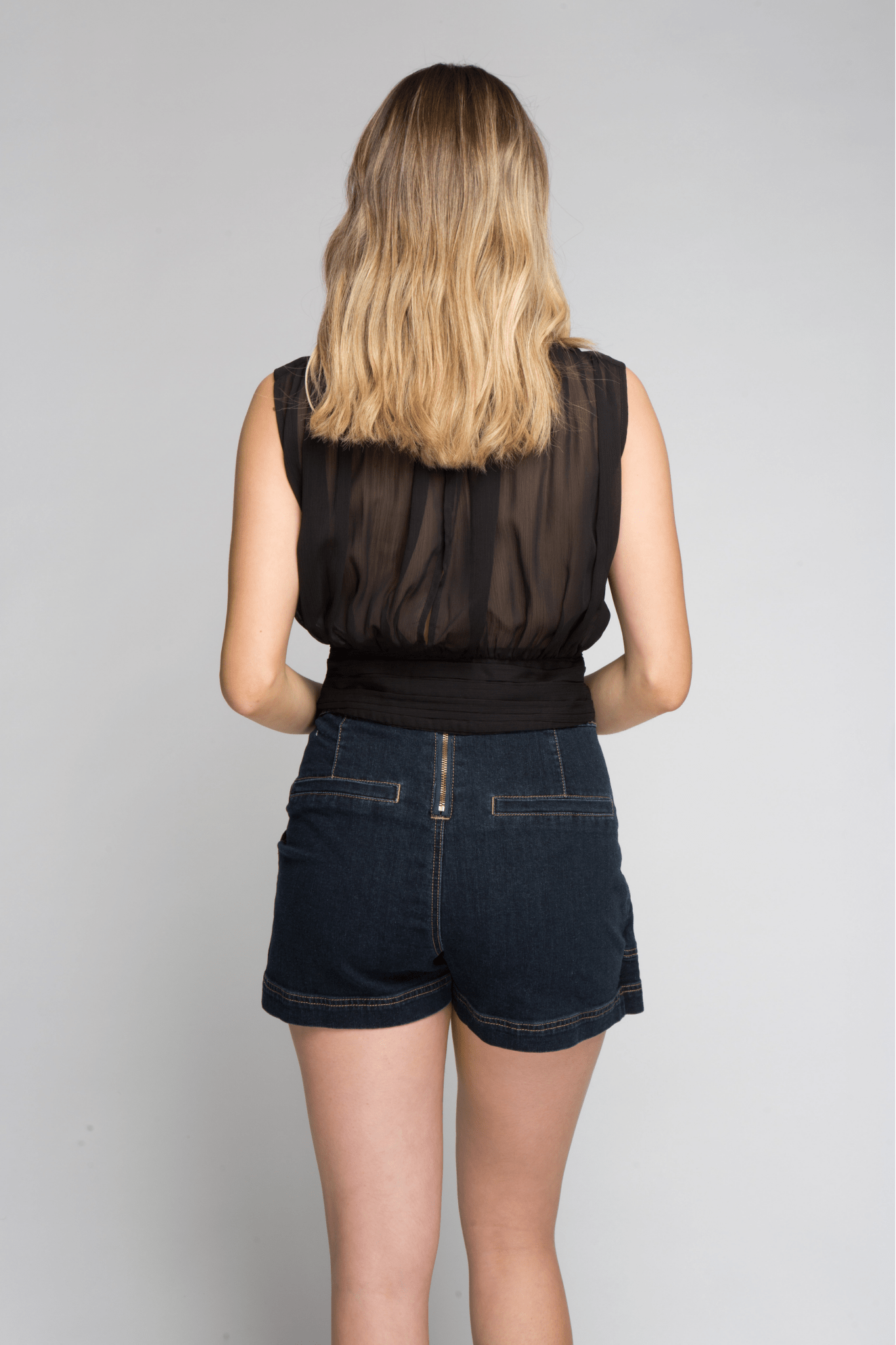 SHORT FALDA MEZCLILLA